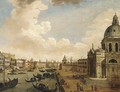 The entrance to the Grand Canal, Venice, looking East - (Giovanni Antonio Canal) Canaletto