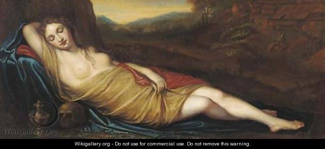 The Magdalen sleeping in a landscape - Giorgio da Castelfranco Veneto (See: Giorgione)