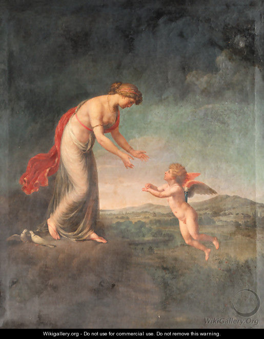 Venus and Cupid - (after) Kauffmann, Angelica