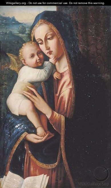 The Madonna and Child 2 - (after) Andrea Solario