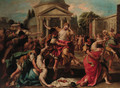 The Rape of the Sabines - (after) Carlo Carlone