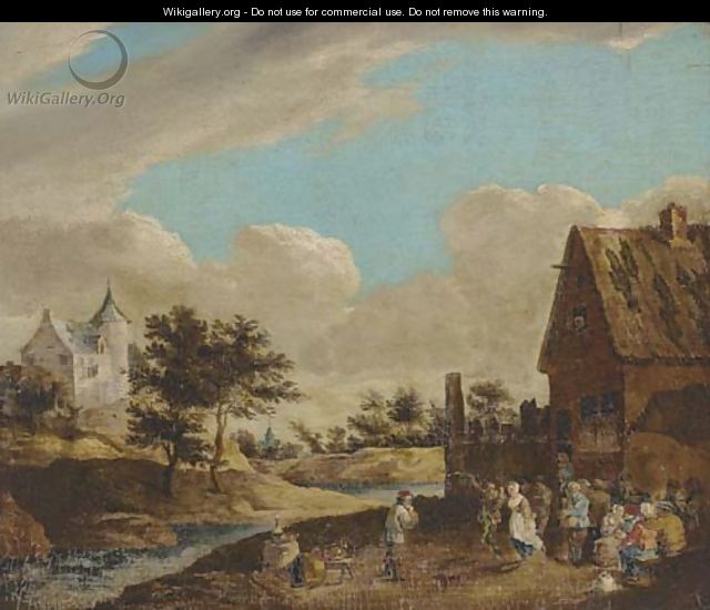 A village kermesse - (after) David The Younger Teniers