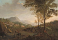 Stopping for directions along the way - (after) Claude Lorrain