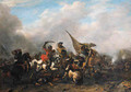 A cavalry skirmish - Philips Wouwerman