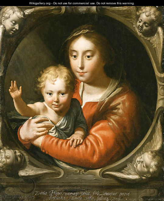 Mother and child - Paulus Moreelse
