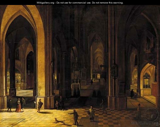 The interior of a Cathedral - Peeter Neefs Ii