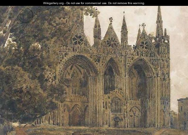 Peterborough Cathedral - Peter de Wint