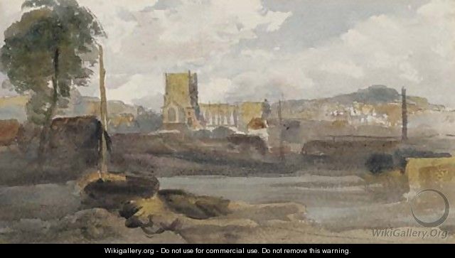 Bristol Cathedral from the south - Peter de Wint