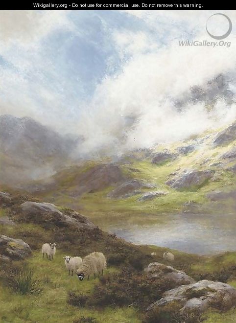 As sunshine cleareth mist away - Peter Graham