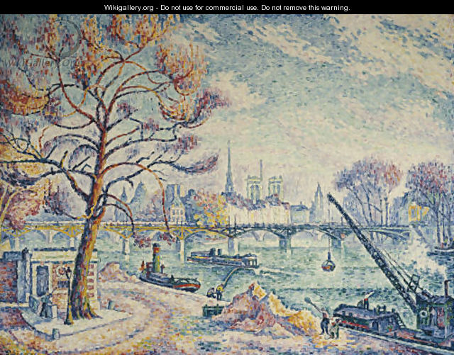 Pont des Arts (Paris) - Paul Signac