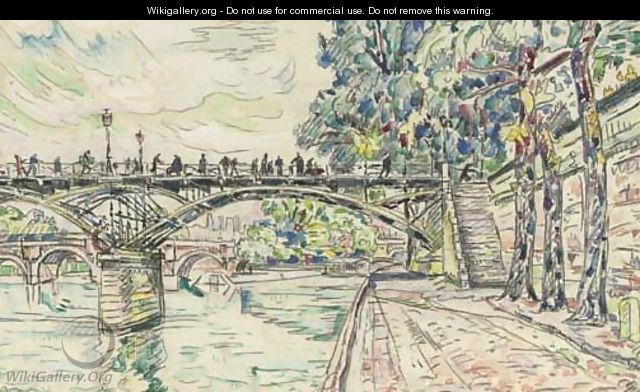 Le Pont des Arts - Paul Signac