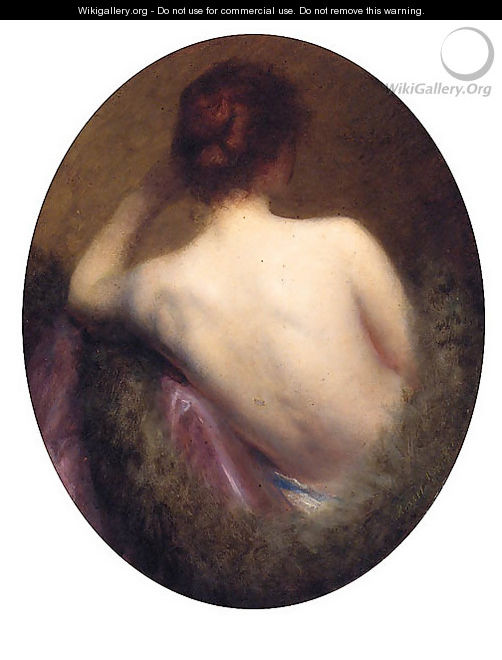 A Female Nude - Paul Edouard Rosset-Granger