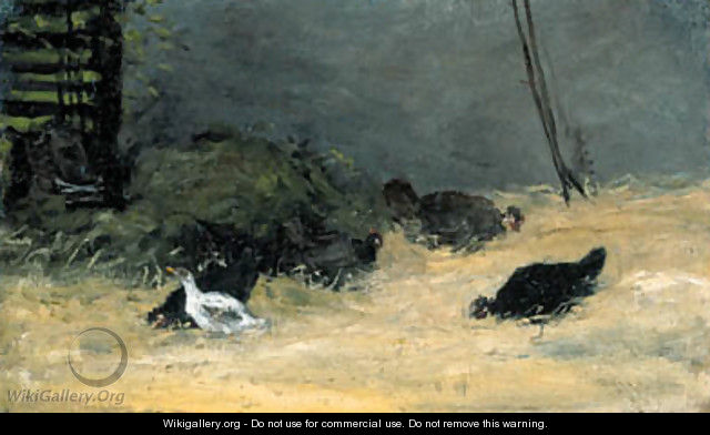Poulailler - Paul Gauguin