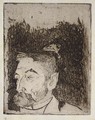 Portrait of Stephane Mallarme - Paul Gauguin