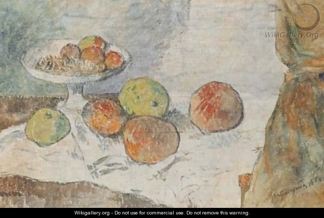 Nature morte au compotier - Paul Gauguin