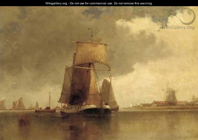 Shipping on an estuary - Paul-Jean Clays