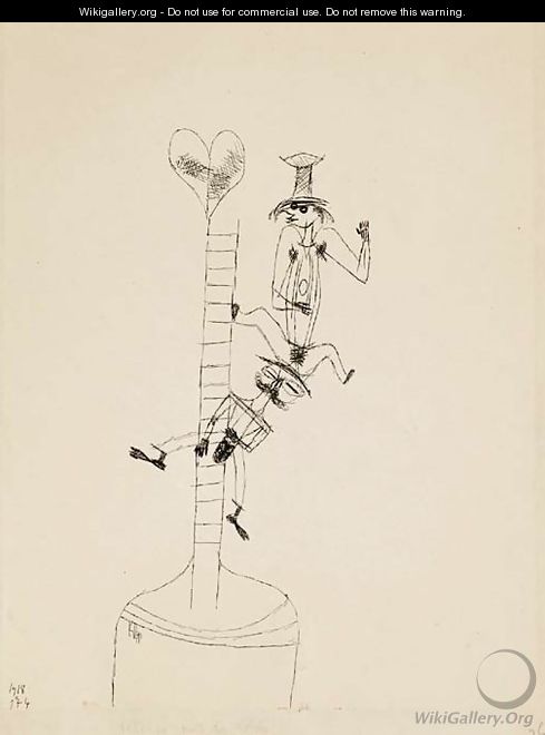 Scherzo mit der Leiter - Paul Klee