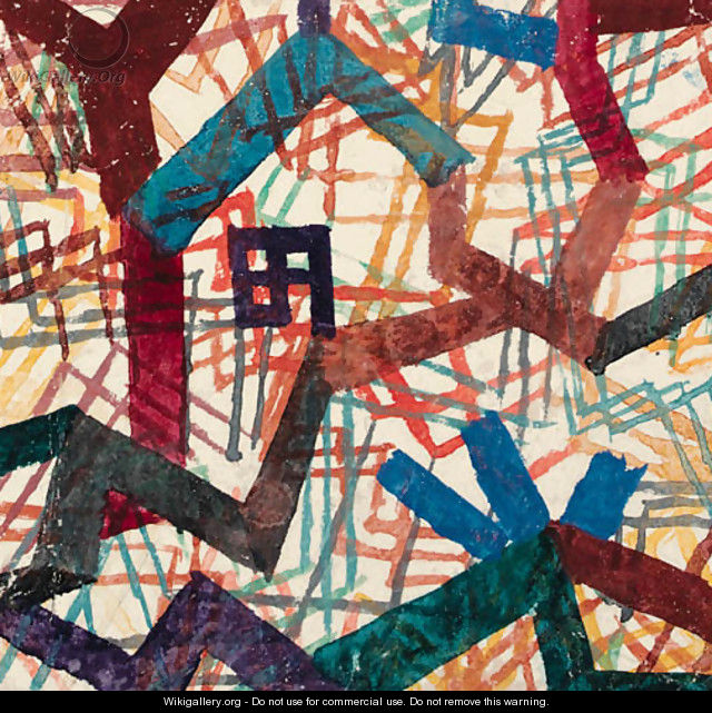 Plan zu einem Haus - Paul Klee