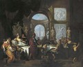 The Banquet of Cleopatra - Ottmar The Elder Elliger
