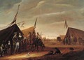 Cavalrymen at an encampment - Palamedes Palamedesz. (Stevaerts, Stevens)