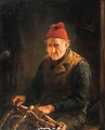 Mending the Lobster Pot - Otto Leyde