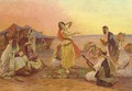 The Dance at Sunset - Otto Pilny