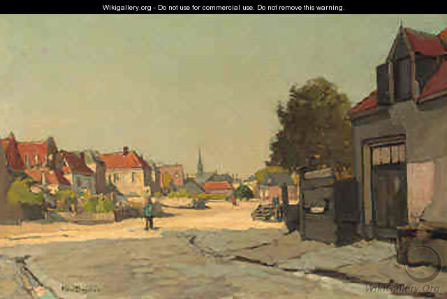 A view of the Houtmarkt, Deventer - Paul Bodifee