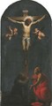 Christ on the Cross with Saint Francis of Assisi and Saint Jerome - Pasquale Ottino