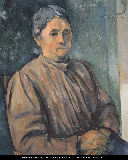 Portrait de femme - Paul Cezanne
