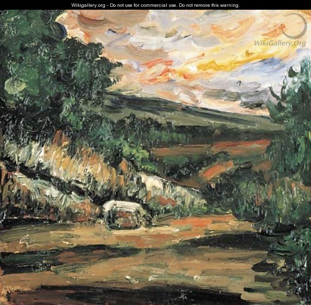 Paysage - Paul Cezanne