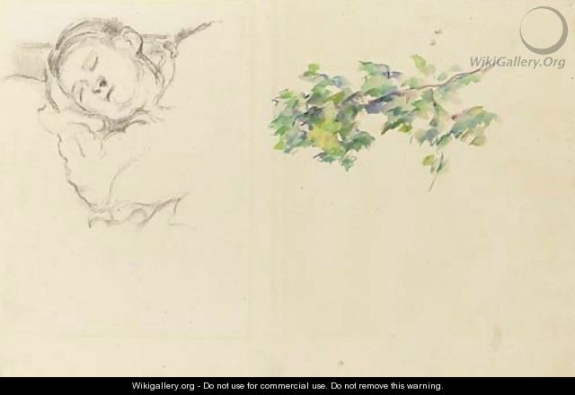 Madame Cezanne (La dormeuse) - Paul Cezanne