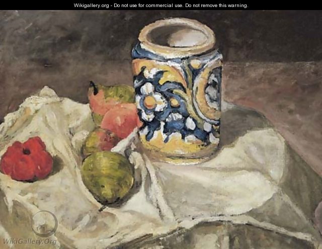 La faaence italienne - Paul Cezanne