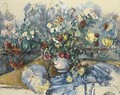 Grand bouquet de fleurs - Paul Cezanne