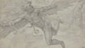 The Flight of Daedalus and Icarus - Orazio Samacchini