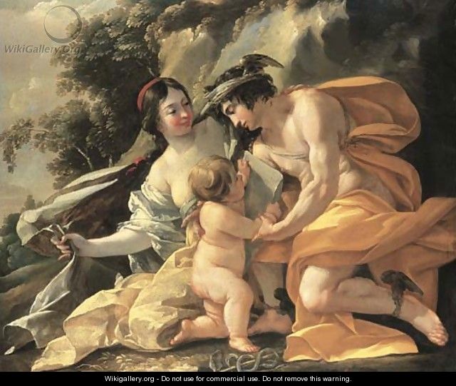 Venus, Mercury and Cupid (