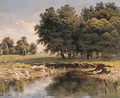 Landscape with a River - Nikolai L'vovich Skadovskii