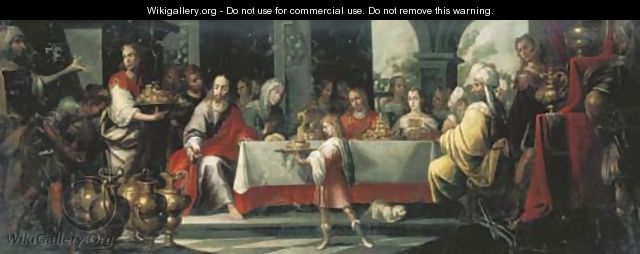 The Marriage at Cana - North-Italian School