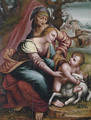 The Madonna and Child with Saint Anne - North-Italian School