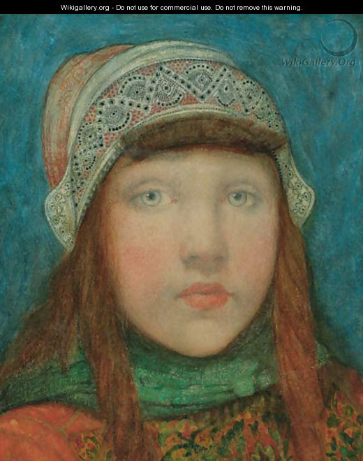 Portrait of a young girl - Nico Jungmann
