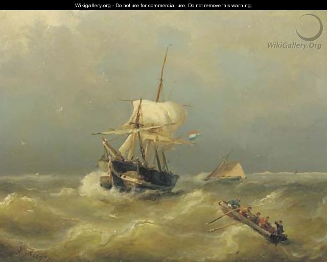 Shipping on choppy waters - Nicolaas Riegen