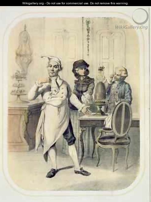 Pride in the Kitchen - (after) Louis Leopold Boilly