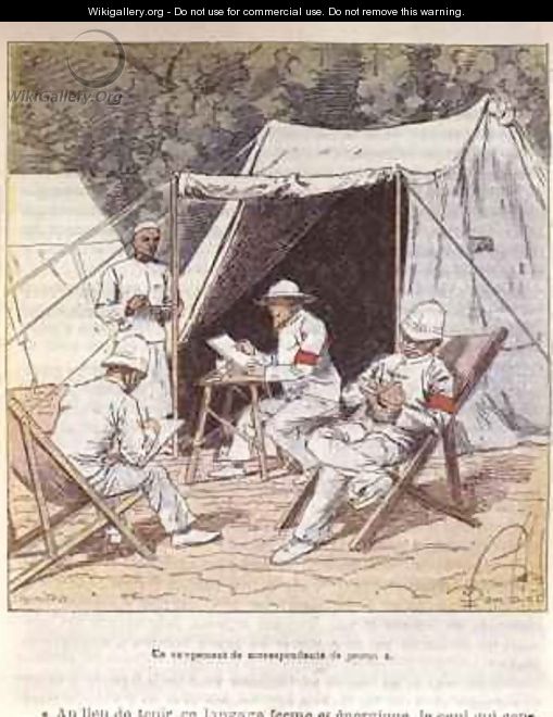 French war correspondents in Madagascar at the time of its annexation by France 1895-96 - Louis Bombled
