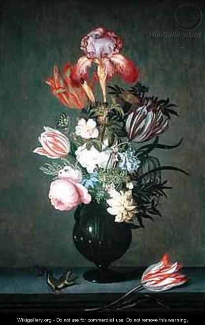 Still Life with Flowers - Johannes Bosschaert