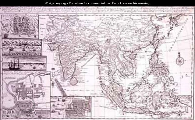 India to western New Guinea including southern Japan and the Philippines - Georg Christian Bonstedt