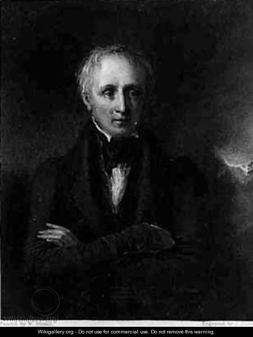 Portrait of William Wordsworth (1770-1850) - (after) Boxall, William