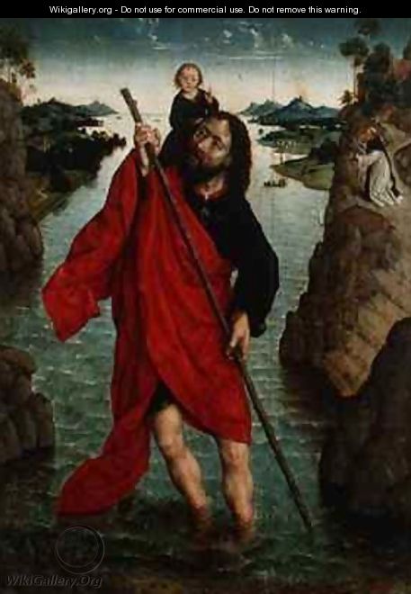 St. Christopher - Aelbrecht Bouts