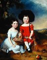 Annie and John Edward, children of Thomas Rhodes of Leeds - William Keighley Briggs