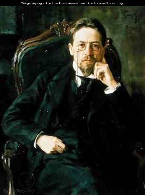 Portrait of Anton Pavlovich Chekhov - Osip Emmanuilovich Braz