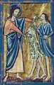 God Clothing Adam and Eve - William de Brailes