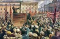 Vladimir Ilyich Lenin (1870-1924) Addressing the Red Army of Workers on 5th May 1920 - Isaak Israilevich Brodsky